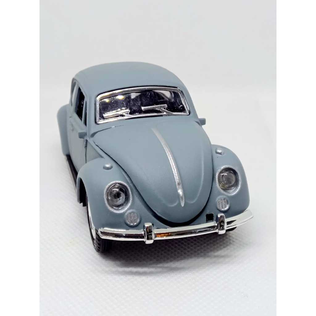 Miniatura Fusca Cores Foscas 1:36 metal Diecast colecionável