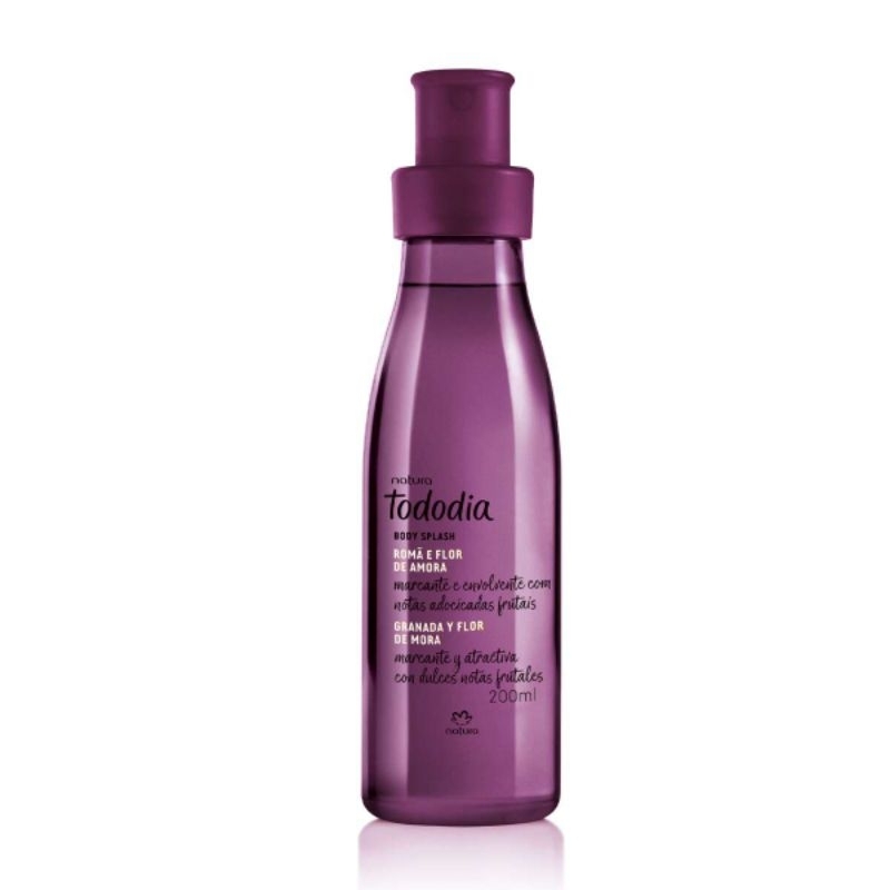 Body Splash Desodorante Colônia Tododia Romã e Flor de Amora 200 ml