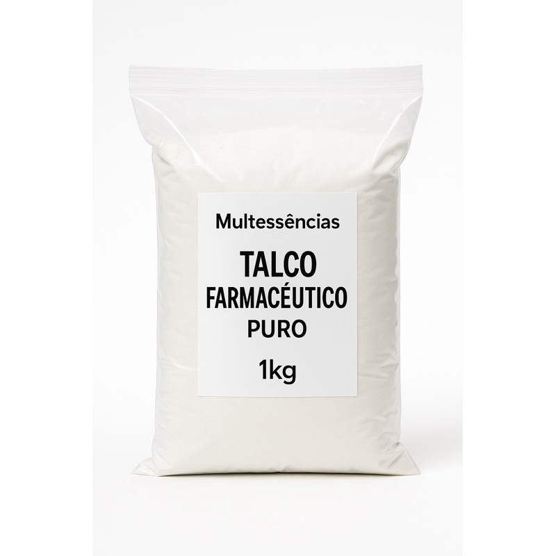 Talco 100%  Neutro Ultrafino Farmacêtico - 1Kg em Oferta na Shopee