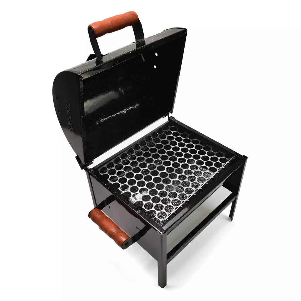 Churrasqueira a Bafo Portátil para Pescaria Viagens Camping Material Resistente — imagem 1