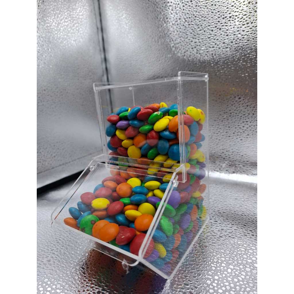 5 Mini Expositores de acrilico para sorveteria, açaiteria e estação de doces em Oferta na Shopee