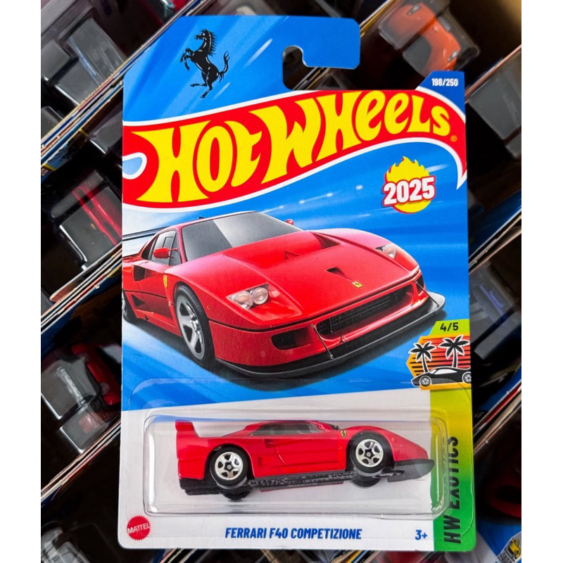 Hot Wheels Exotics 2025 - Ferrari F40 Competizione