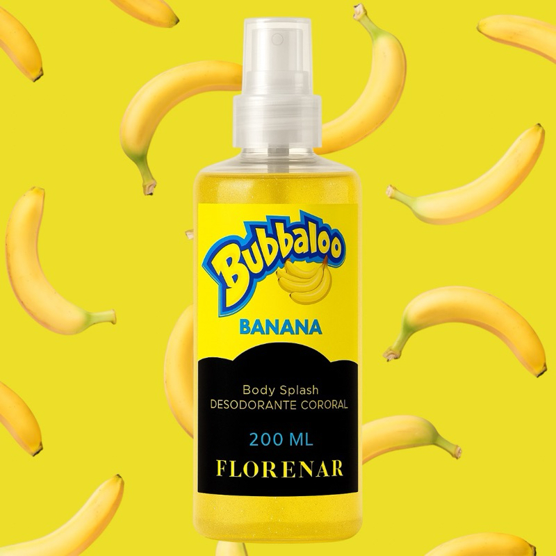 BODY SPLASH BUBBALOO MORANGO, UVA, TUTTI FRUTTI, BANANA E MELANCIA — imagem 2 de 2