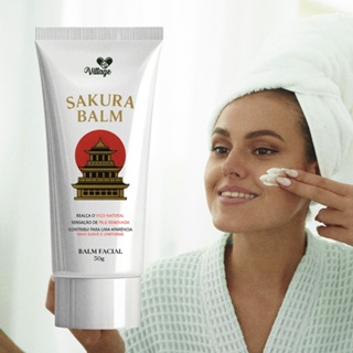 Sakura Balm Vitage – Creme Balm Facial 50g em Oferta na Shopee