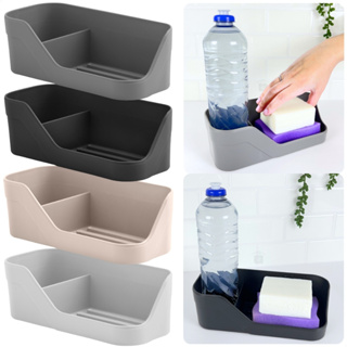 Organizador De Pia Porta Sabão Esponja Detergente Bucha Organização Na Pia Casa Ou em Oferta na Shopee