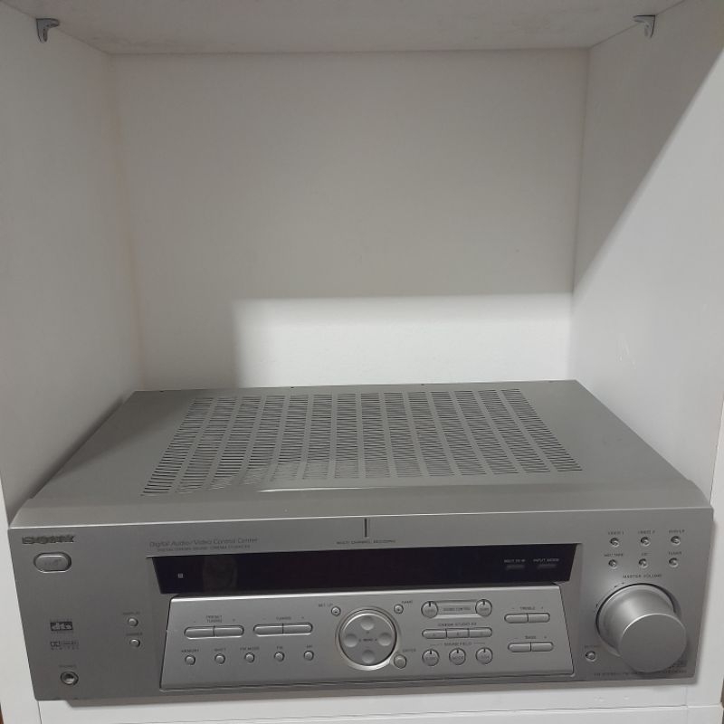 Receiver Sony STR-DE485 Com 6 Caixas Philips  Favor Ler Descrição.