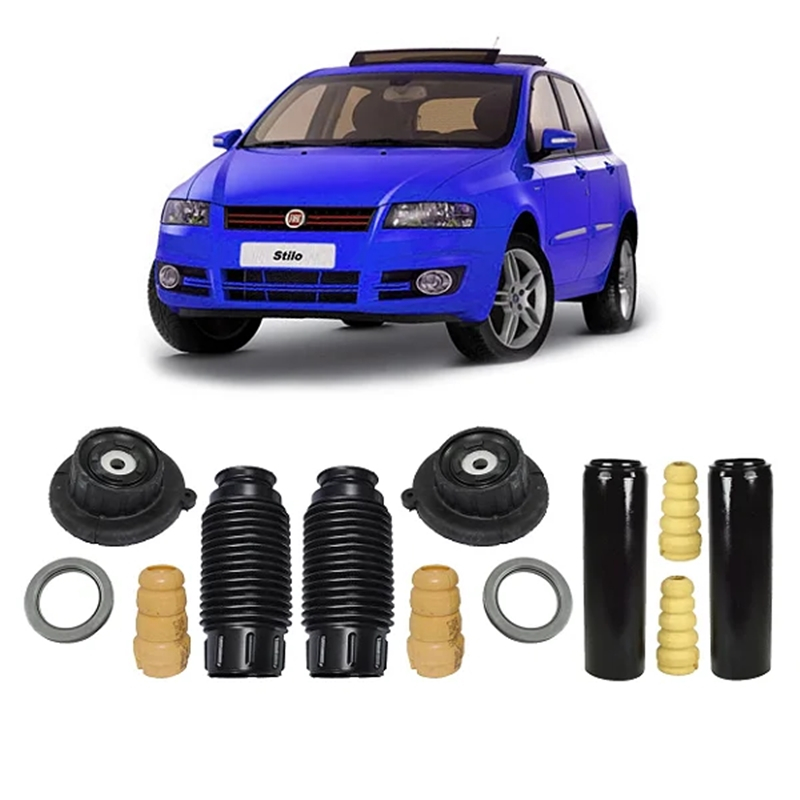 Kit Coxim, Batente e Coifa Dianteiro - Stilo - 2003 a 2012