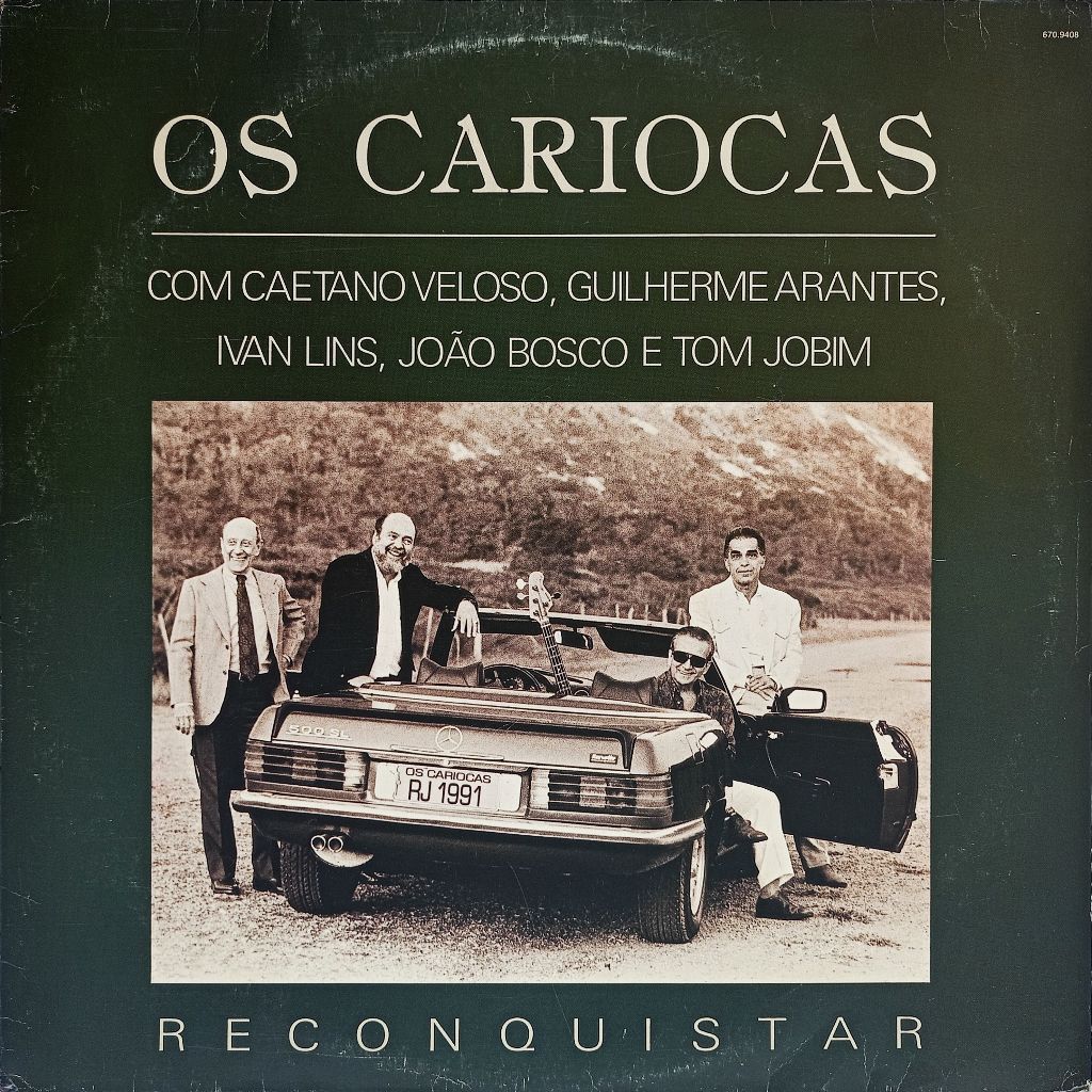 Lp Os Cariocas - Reconquistar Caetano Veloso Tom Jobim Ivan Lins GUILHERME ARANTES