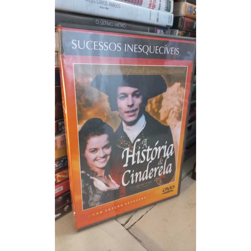 Dvd A História De Cinderela Bryan Forbes - Original - Edição Especial - Sucessos Inesqueciveis