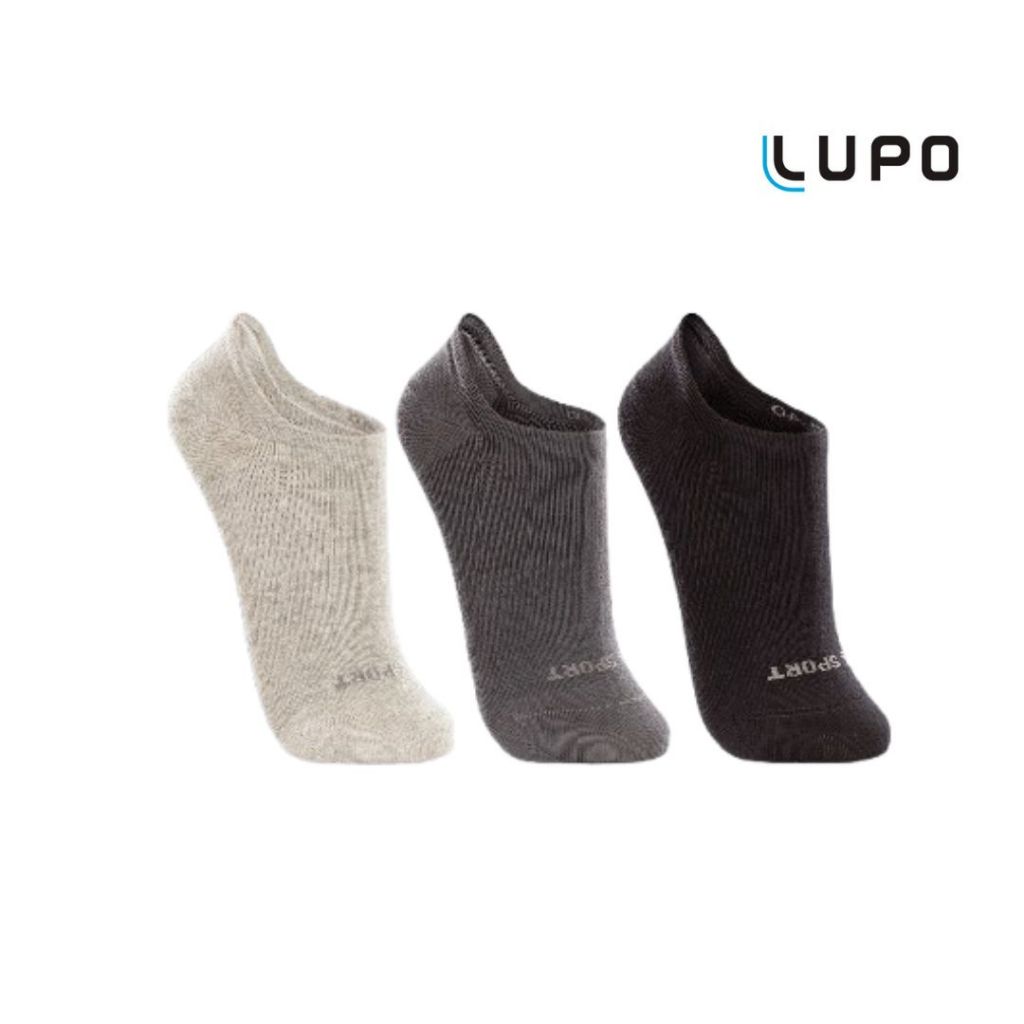 Kit com 3 pares meias soquete algodão adulto Lupo Sport Ref.: 03270 03170 em Oferta na Shopee