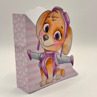 Porta guardanapo, SEM NOME centro de mesa patrulha Skye AQUARELA pegue e monte em Oferta na Shopee