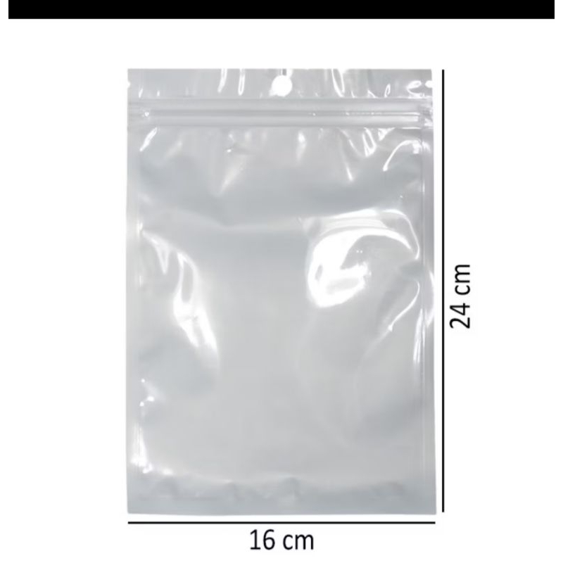 Saco Transparente Com 500 / Unidades Tamanho 16x24 Fecho ZIP Hermético Abre e Fecha Entregar Rápida.