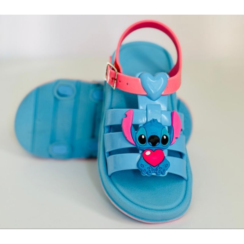 Sandália LULU  STITCH  Infantil Menina  Mini Baby Blogueirinha Linda Leve Macia e Confortável em Oferta na Shopee