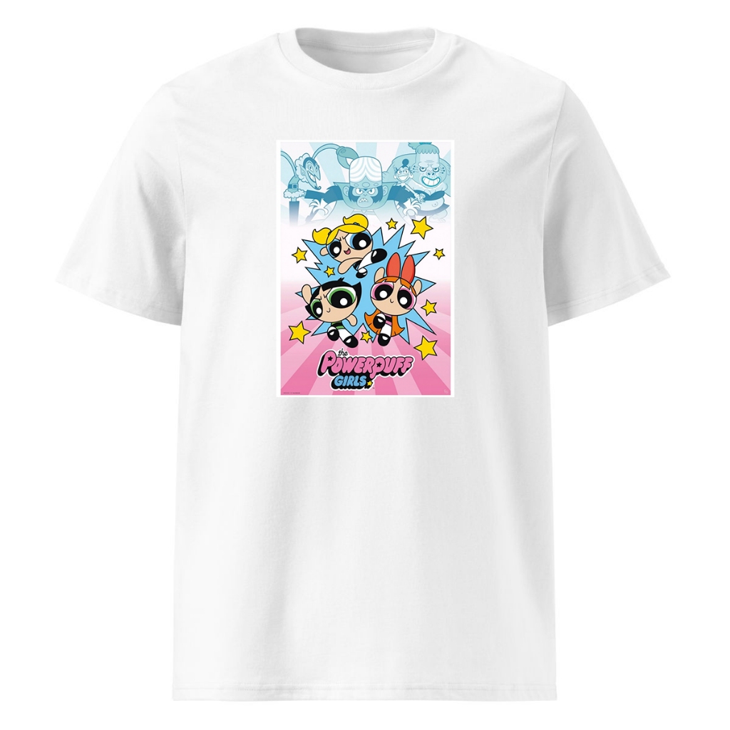 Camiseta Desenho Docinho Florzinha Lindinha Camisa Meninas Super Poderosas Blusa 100% Algodão Premium Infantil Unissex