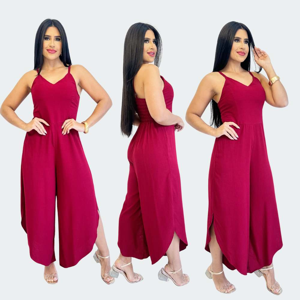 Macacão Feminino Macaquinho Pantacourt Pantacur Pantalona Midi Curta Elegante Sofisticado Viscolinho em Oferta na Shopee
