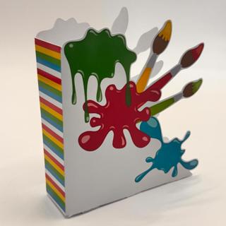 Centros de mesa porta guardanapo personalizados arte pintando os 7 PRONTA ENTREGA SEM NOME pegue e monte em Oferta na Shopee