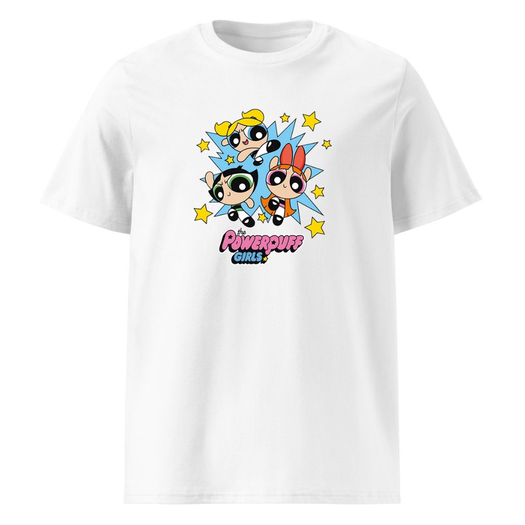 Camiseta Docinho Lindinha Florzinha Camiseta Meninas Super Poderosas Blusa 100% Algodão Premium Infantil Unissex