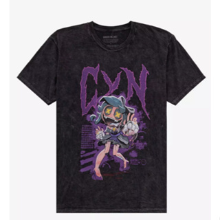 Camiseta Camisa Blusa Algodão Unissex Murder Drones Cyn Mineral Wash em Oferta na Shopee