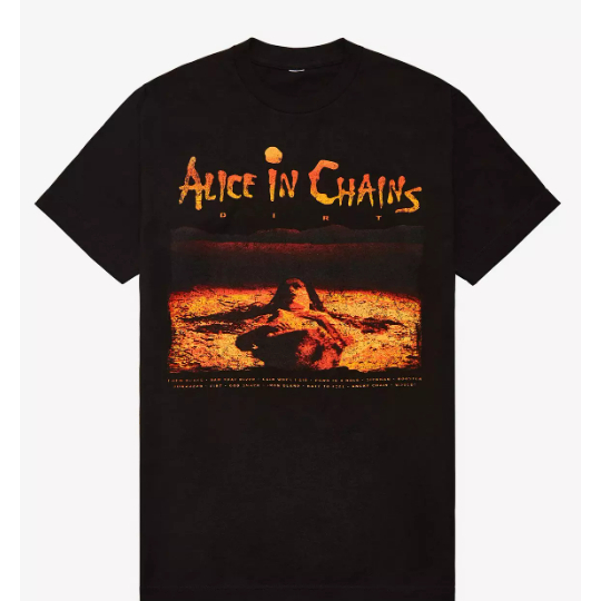 Camiseta Camisa Blusa Algodão Unissex Alice In Chains Lançamento em Oferta na Shopee