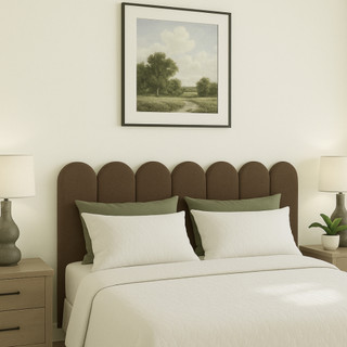 Kit 10 Placas Cabeceira Nuvem Estofada 45X20 Cama Solteiro Casal Queen King NUVEM Envio Imediato
