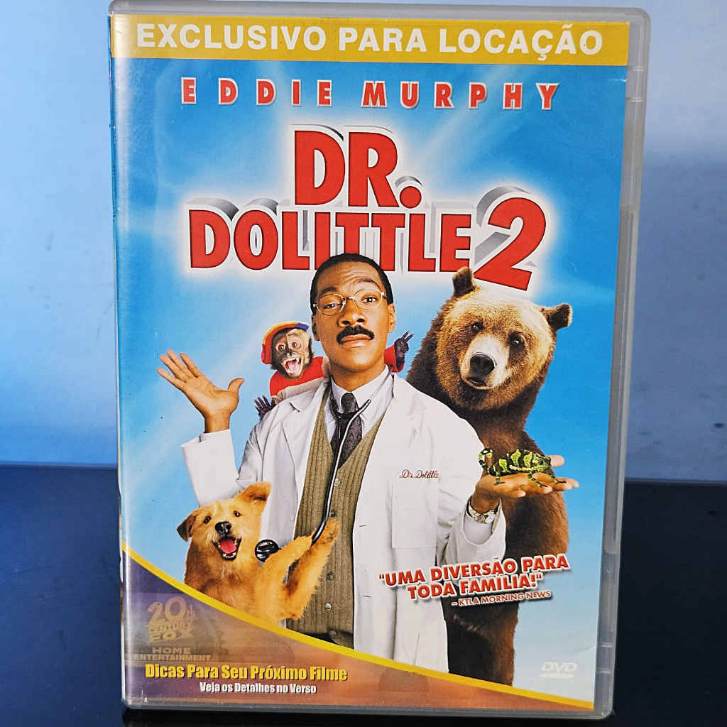 DVD Dr. Dolittle 2 - VERSÃO PARA LOCAÇÃO