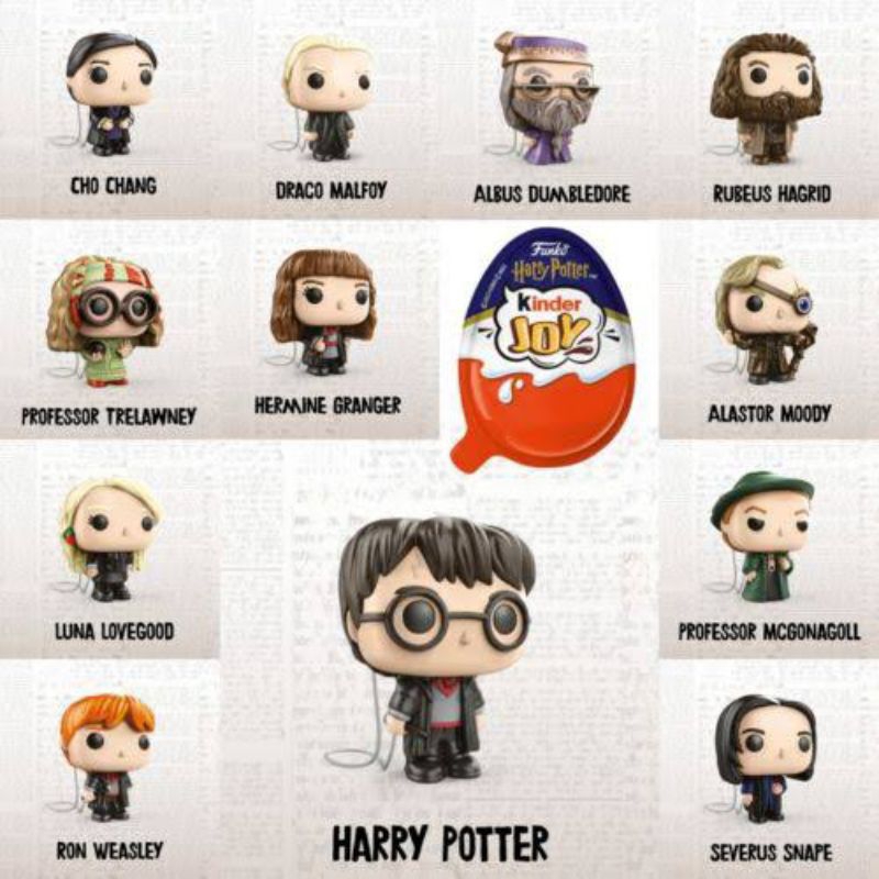 COMPLETE SUA COLECAO KINDER JOY HARRY POTTER IMPORTADA