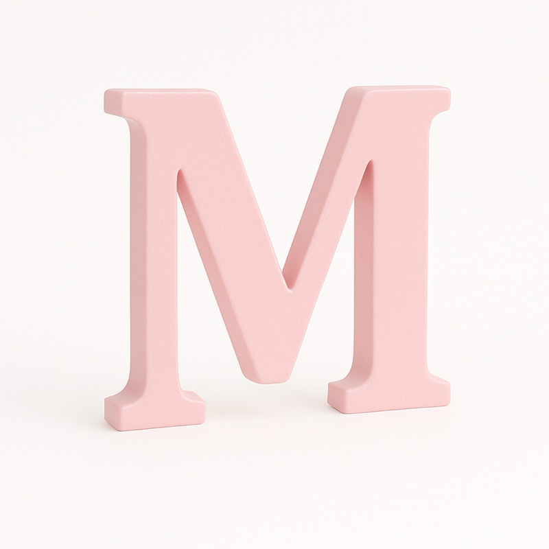 Letra decorativa avulsa chá de bebê, festas, decoração - impressão 3D - 10 CM em Oferta na Shopee