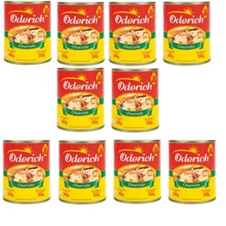 Kit 10 latas Chucrute Oderich lata  200g cada em Oferta na Shopee