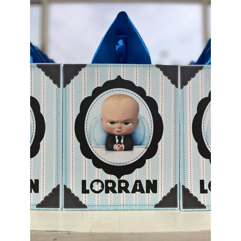 Sacolinha Personalizadas Poderoso Chefinho | lembrancinha para festa | Fazemos todos os temas