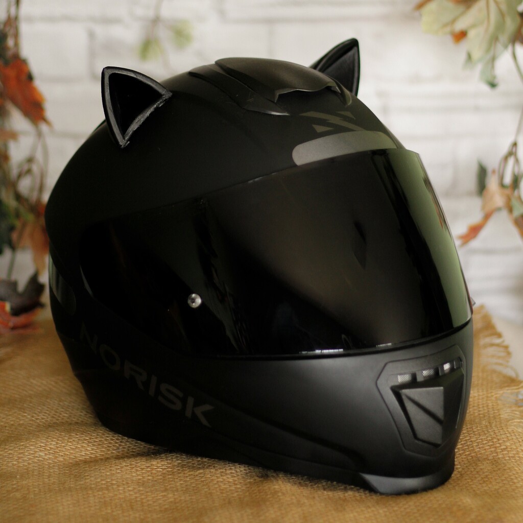 Orelha Gato Capacete Moto Bike C/ Dupla Face universal em Oferta na Shopee