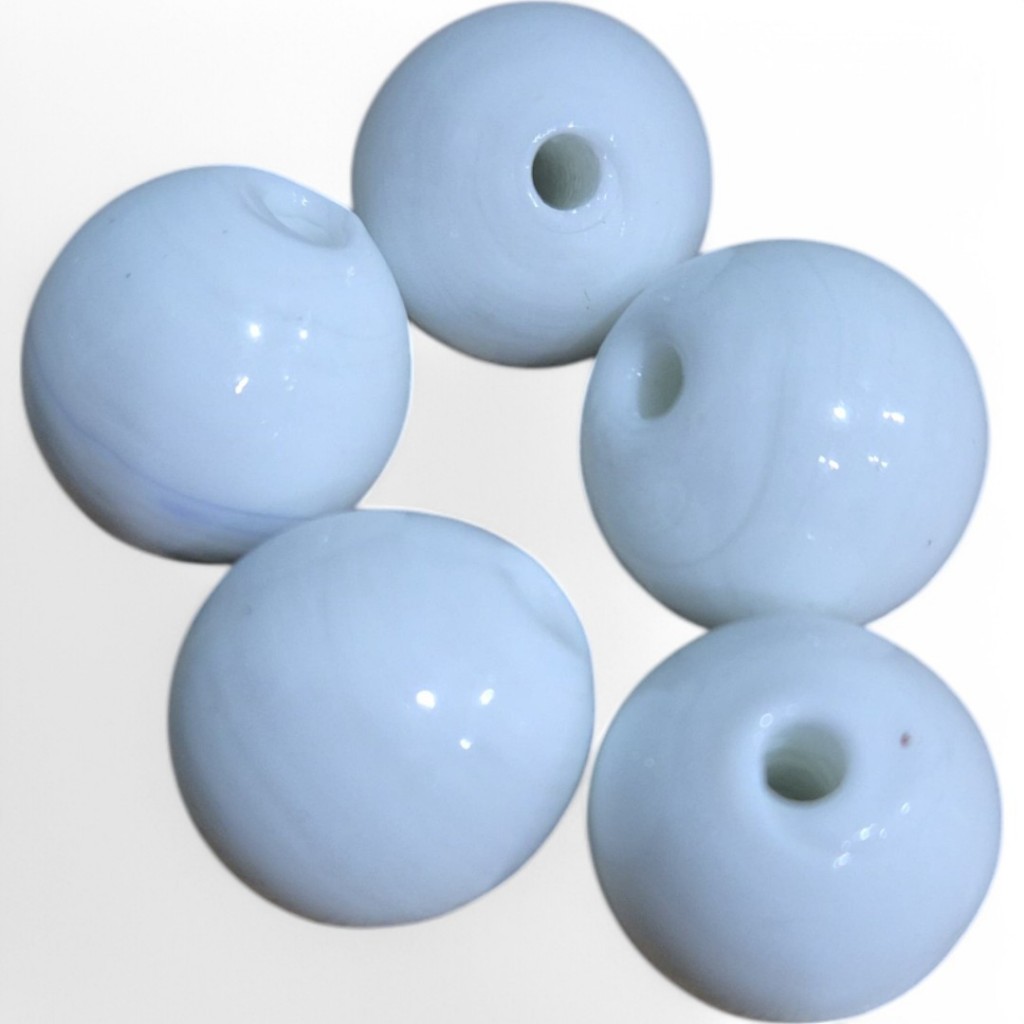 Kit 3 ou 7 Unidades Firma Murano Bola Branco em Oferta na Shopee