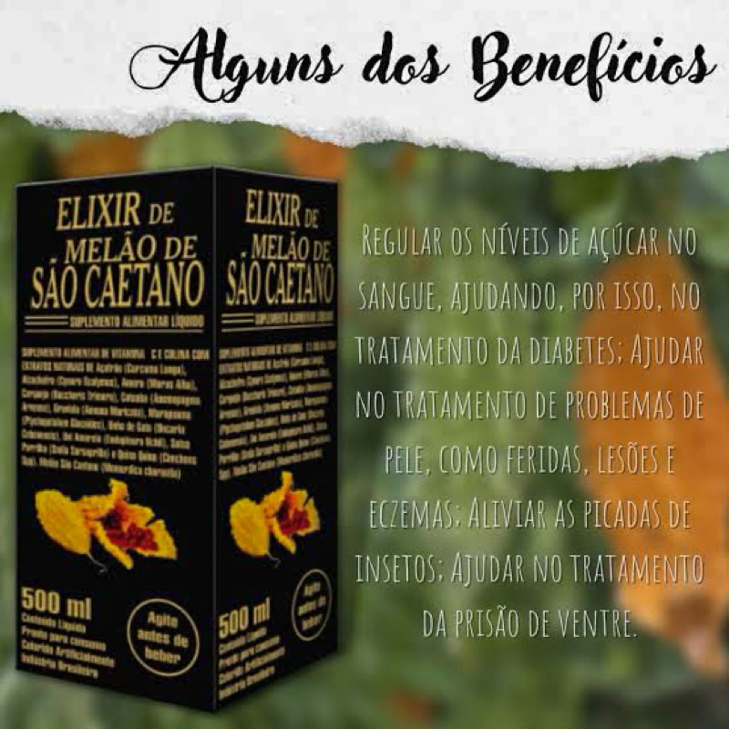 Melão de São Caetano - Regulador Natural dos níveis — imagem 2 de 2