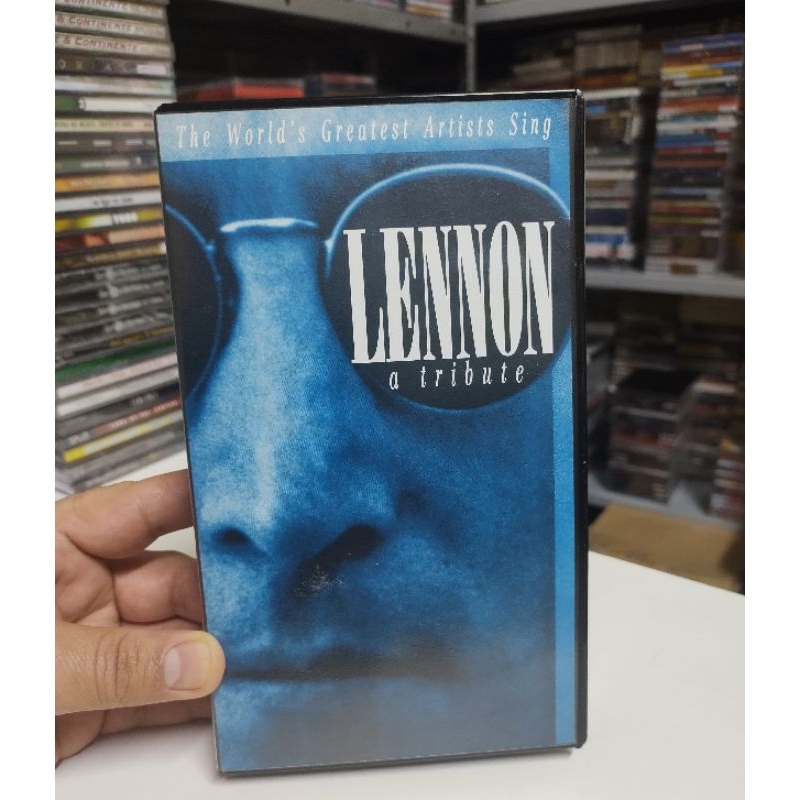 FITA VHS - JONH LENNON - ( A TRIBUTE ) VHS NOVA DE FÁBRICA