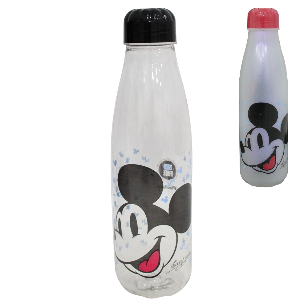 GARRAFA SQUEEZE DE PLASTICO PET PARIS MINNIE/MICKEY 1 LITRO