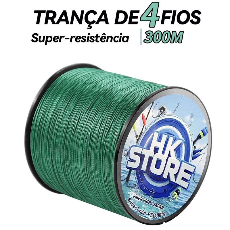 500M/300M Linha De Pesca Trançada 4 Fios Multifilamento Fio Trançado Para Pesca De Carpa / Japonês / Linha Pe em Oferta na Shopee