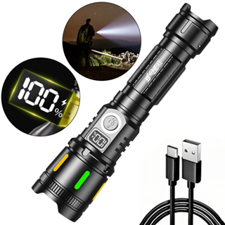 Lanterna Tática Militar Led Zoom Alto Luz Potente ENFIT VIDA 2KM 3600 Lúmens Recarregável em Oferta na Shopee