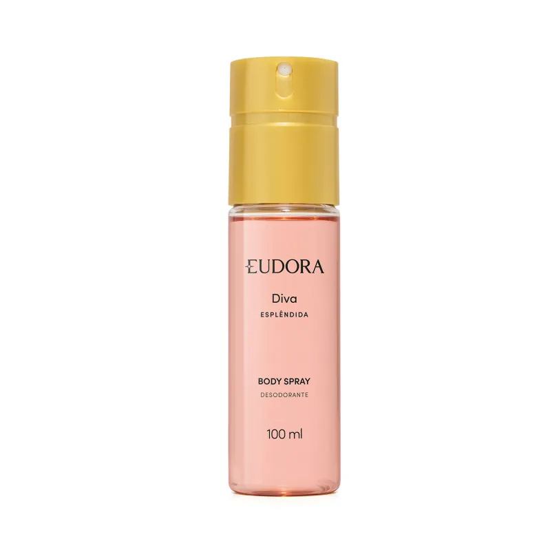 Body Spray Eudora Diva Esplendida Body Splash