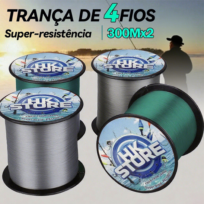 KIT 500M Linha De Pesca Trançada 4 Fios Multifilamento Fio Trançado Para Pesca De Carpa / Japonês / Linha Pe KIT 500M Linha De Pesca Trançada 4 Fios Multifilamento Fio Trançado Para Pesca De Carpa / Japonês / Linha Pe