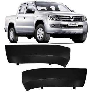 Par Alargador Parachoque Dianteiro Amarok 2010 2011 Até 2016 Preto em Oferta na Shopee