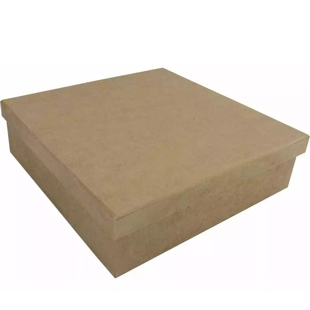 10 Caixa, 20X20X8 CM Caixinha, Organizadora, Casamento, Padrinhos, Lembrancinha, Madeira MDF