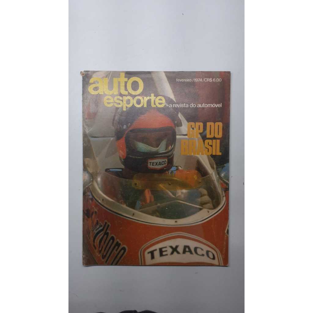 Revista Auto Esporte Fevereiro 1974 Gp Do Brasil 19037