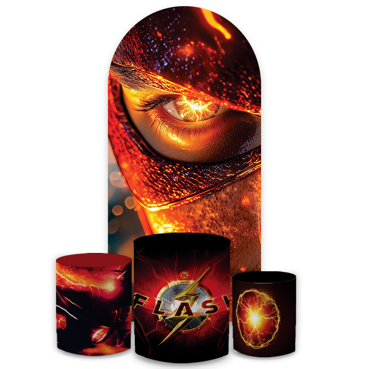 Kit Capa Painel Flesh Super Heroi Vingadores + Trio Capas De Cilindros Lançamento 2026