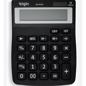 Calculadora De Mesa Com Desligamento Automático Mv4124 Elgin