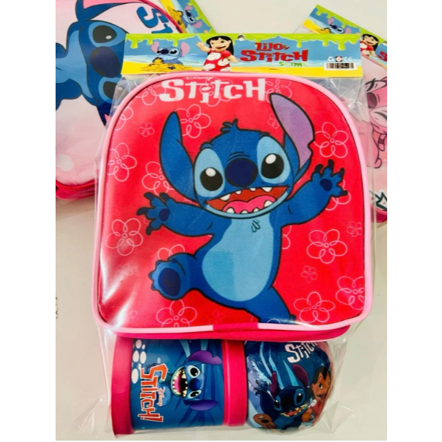 KIT DO STICTH MOCHILINHA MAIS BOLA SURPRESA COM BRINDE E CANECA LEMBRANCINHA CRIANÇA FESTA INFANTIL em Oferta na Shopee