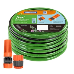 Mangueira 30m Flex Tramontina 1/2" com Esguicho e Engate 79167/300