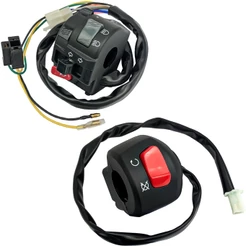 Chave Punho De Luz + Interruptor de Emergência Ybr 125 K 2002 a 2008 - Factor 125 K 2009 a 2013 Partida Pedal.