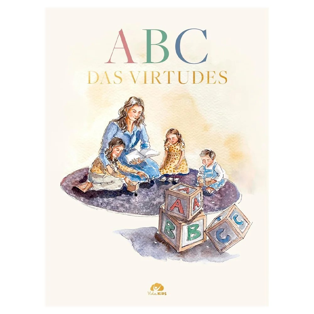ABC das Virtudes - Vida Kids em Oferta na Shopee