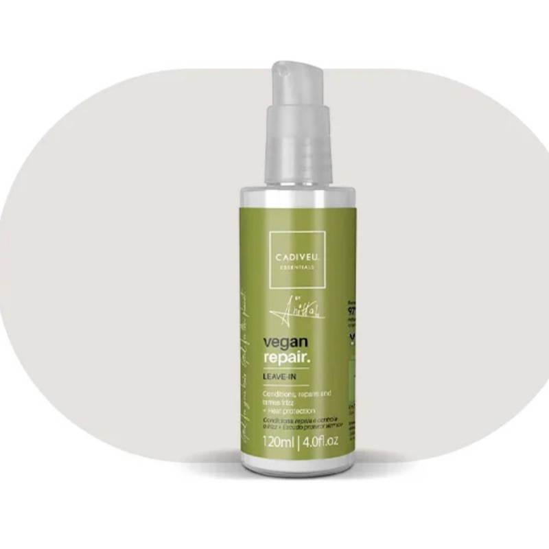 Leave In Protetor Térmico Cadiveu Vegan Repair 120ml
