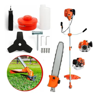 ROÇADEIRA COM MOTOPODA SERRA MOTOR 75CC NAKASAKI em Oferta na Shopee