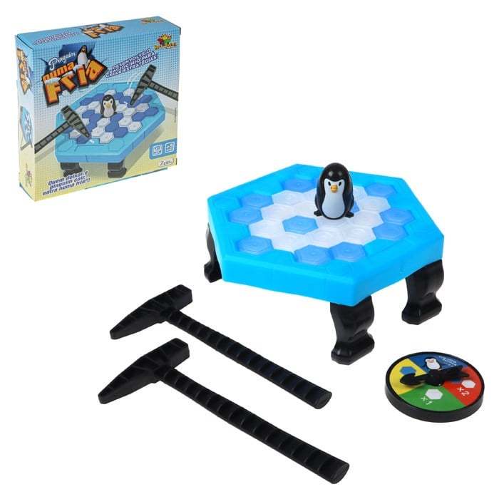 Jogo de Mesa Quebra Gelo Pinguim Interativo Original‎ - Art Brink